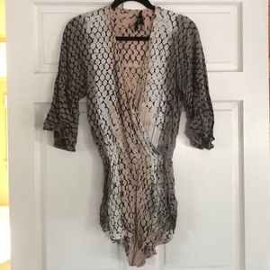 Blue Life wild and free romper